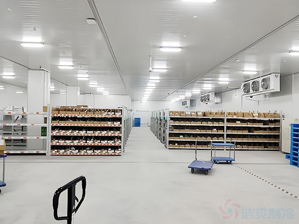 大型冷庫設計方案及制冷設備布置示意圖