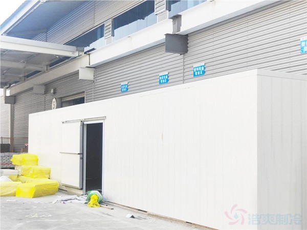 -18℃低溫冷凍庫聚氨酯保溫板施工